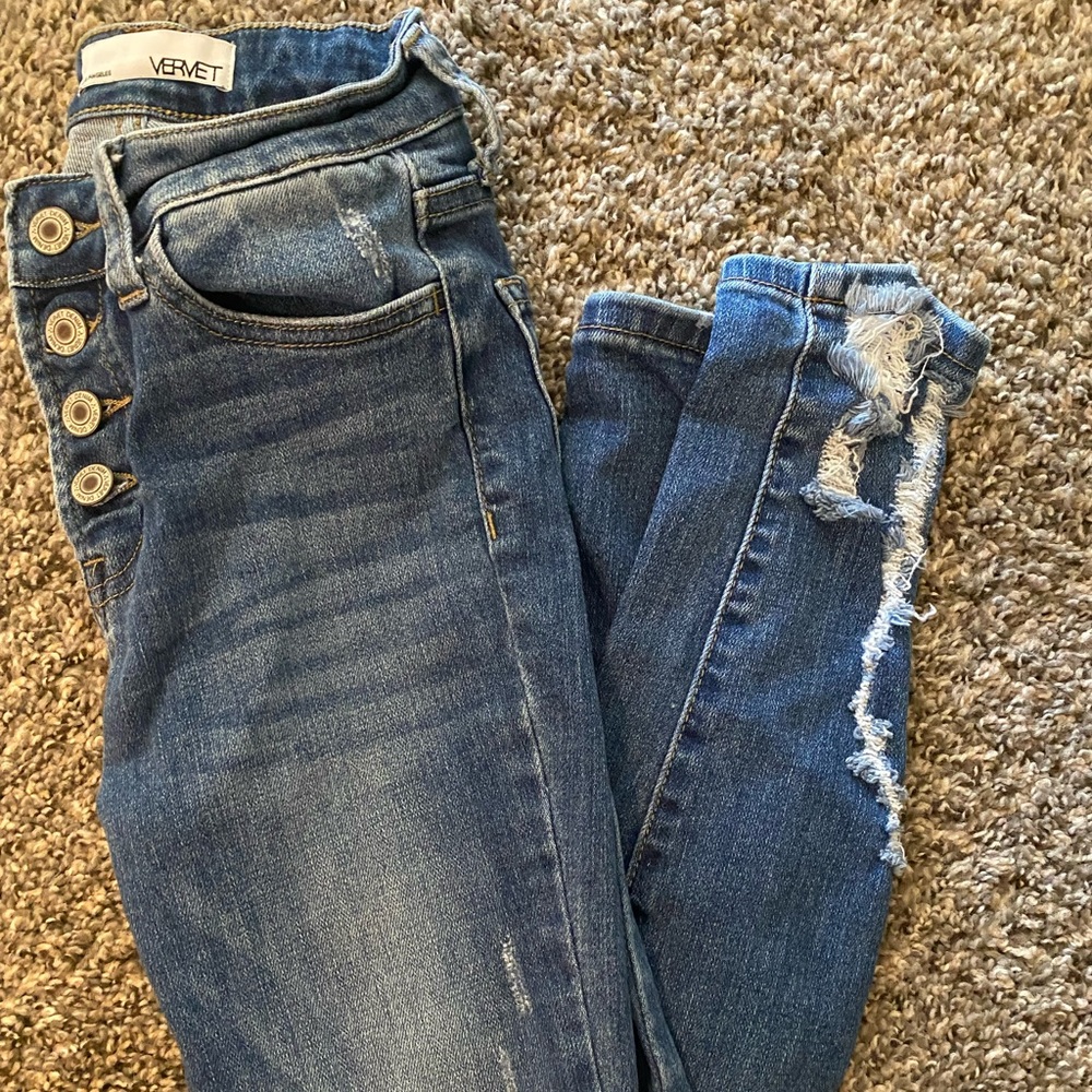Barely worn Vervet skinny jeans